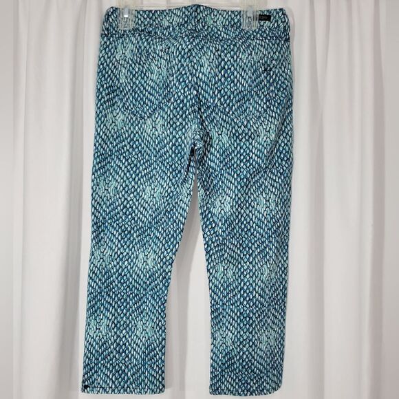 Liverpool cropped pants  sz 6 scale like print - Picture 3 of 12